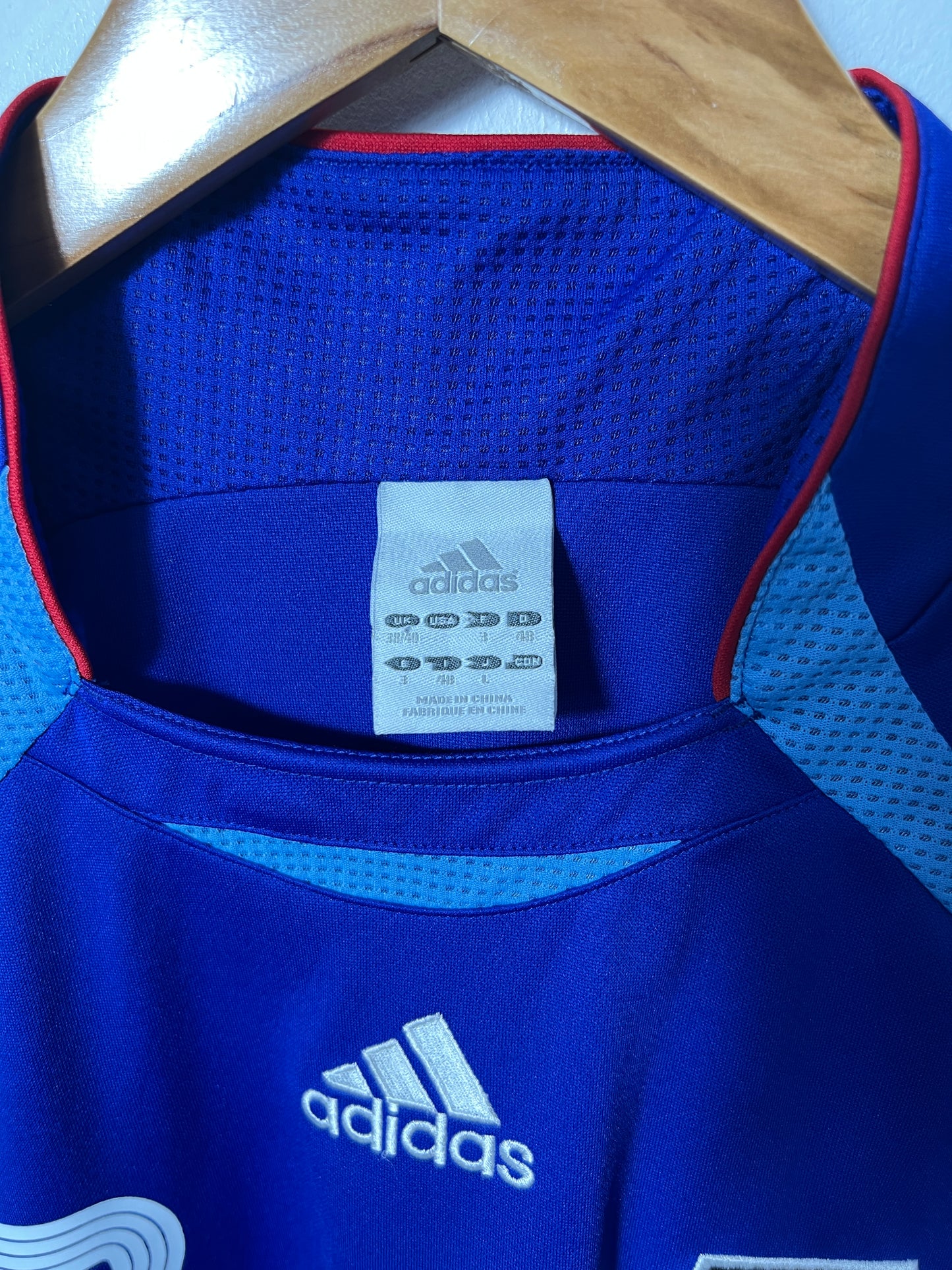 (M fits L) Japan 2006-08 Home Shirt Nakata #7