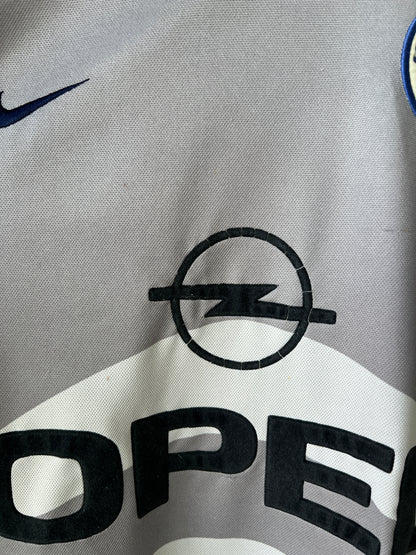 (M) PSG 2001-02 Away Shirt Ronaldinho #21