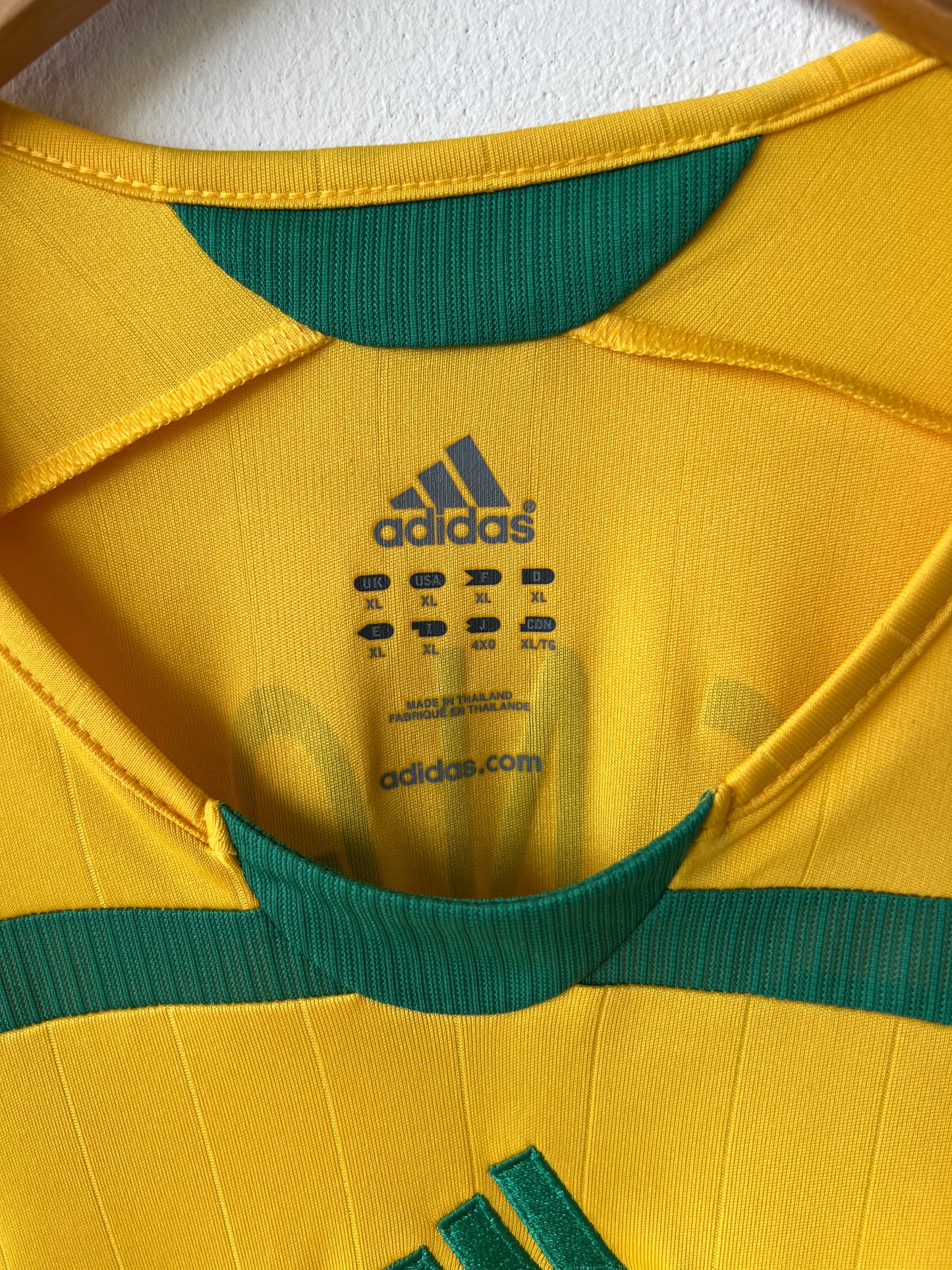 (XL) South Africa 2006-09 Home Shirt Pienaar #10 (NEW)