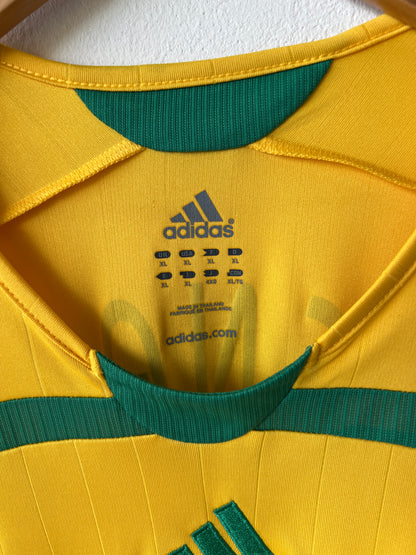 (XL) South Africa 2006-09 Home Shirt Pienaar #10 (NEW)