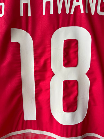 (M) South Korea 2002-04 Home Player Version Shirt S. H. Hwang #18
