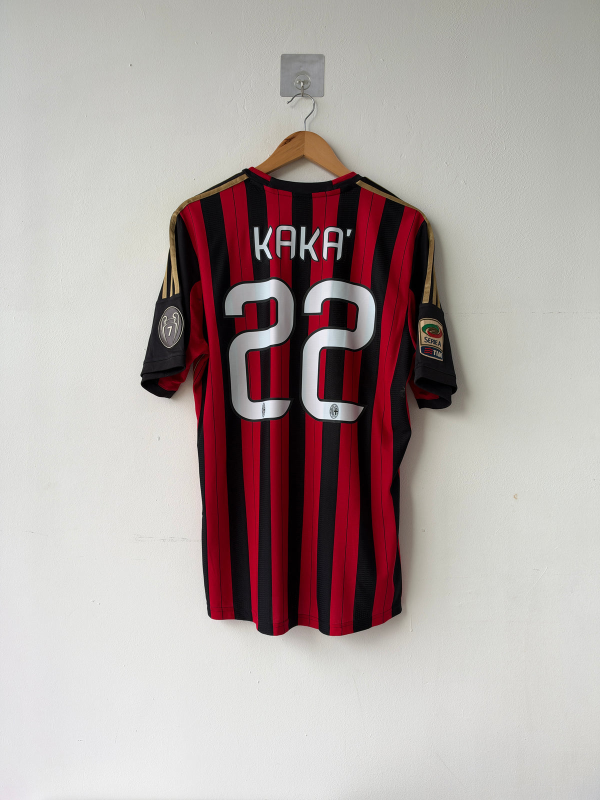 (L) AC Milan 2013-14 Home Shirt Kaka #22