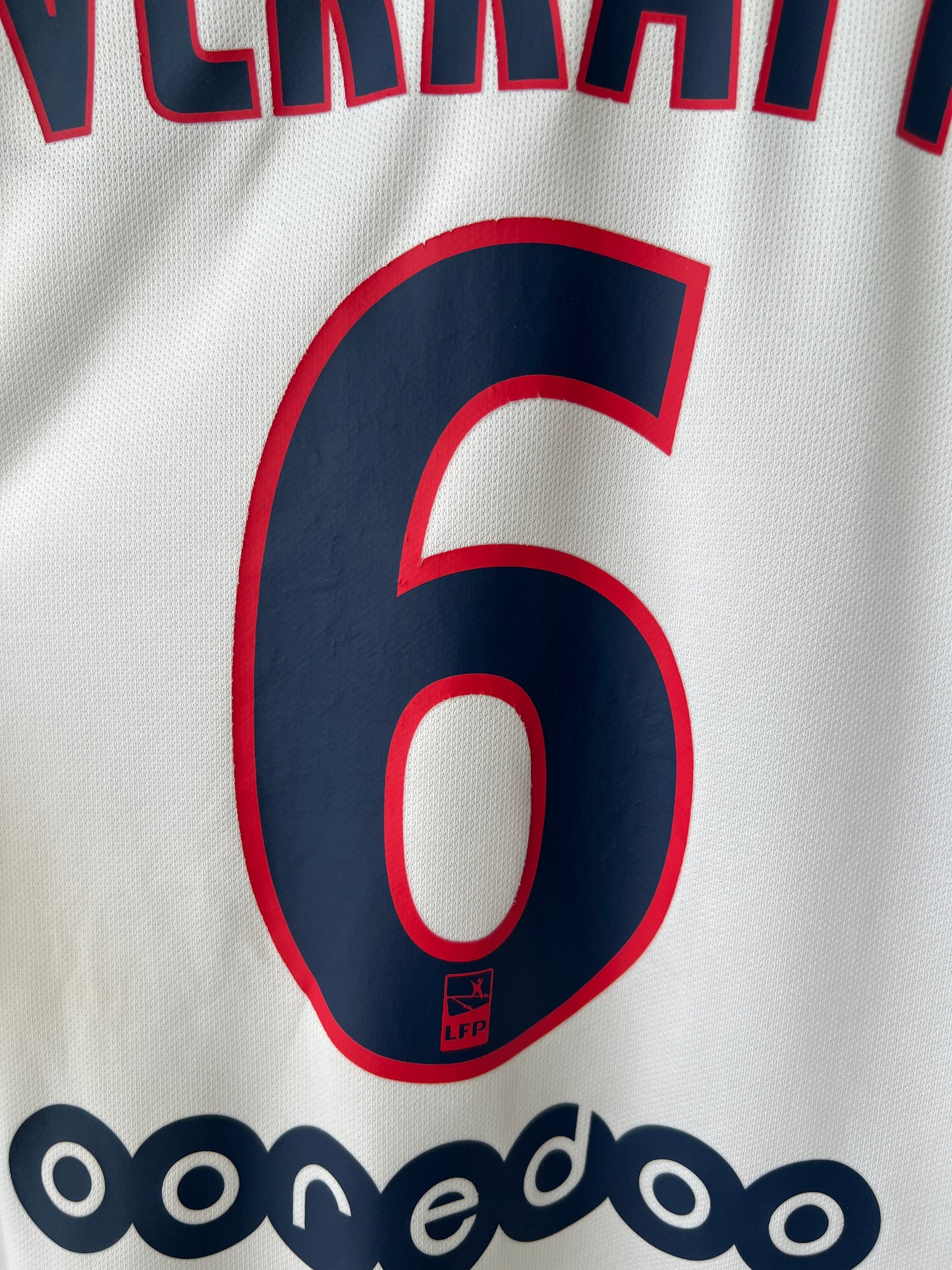 (XL) PSG 2015-16 Away Long Sleeve Player Version Shirt Verratti #6