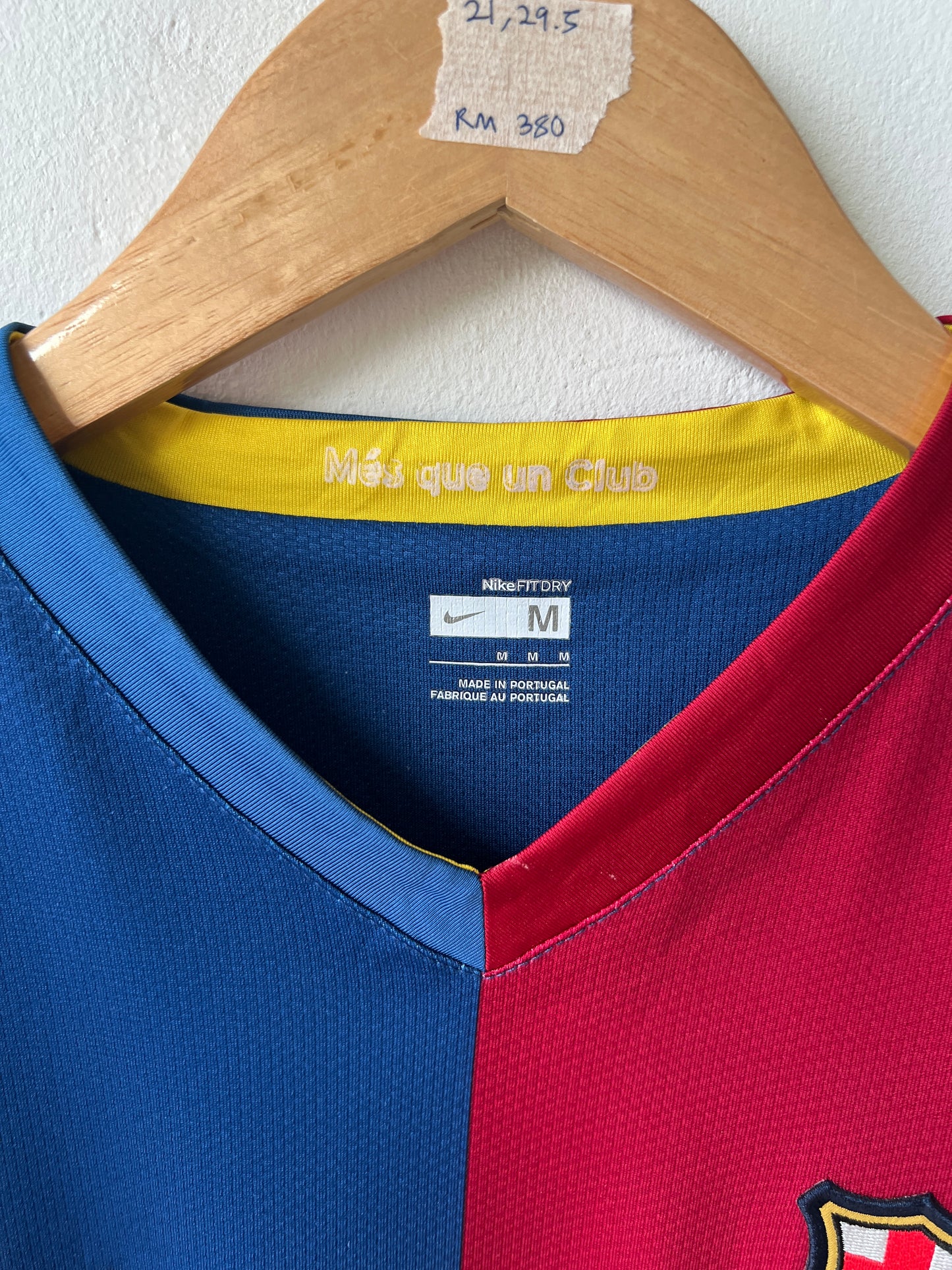 (M) Barcelona 2006-07 Home Shirt Messi #19