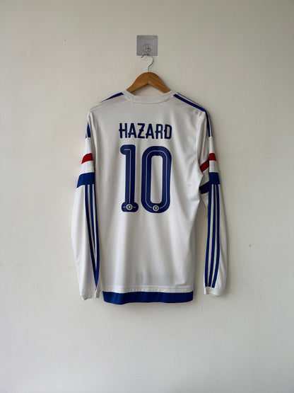 (M) Chelsea 2015-16 Away Long Sleeve Shirt Hazard #10