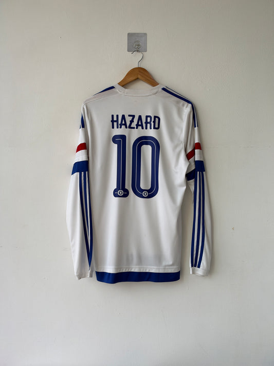 (M) Chelsea 2015-16 Away Long Sleeve Shirt Hazard #10