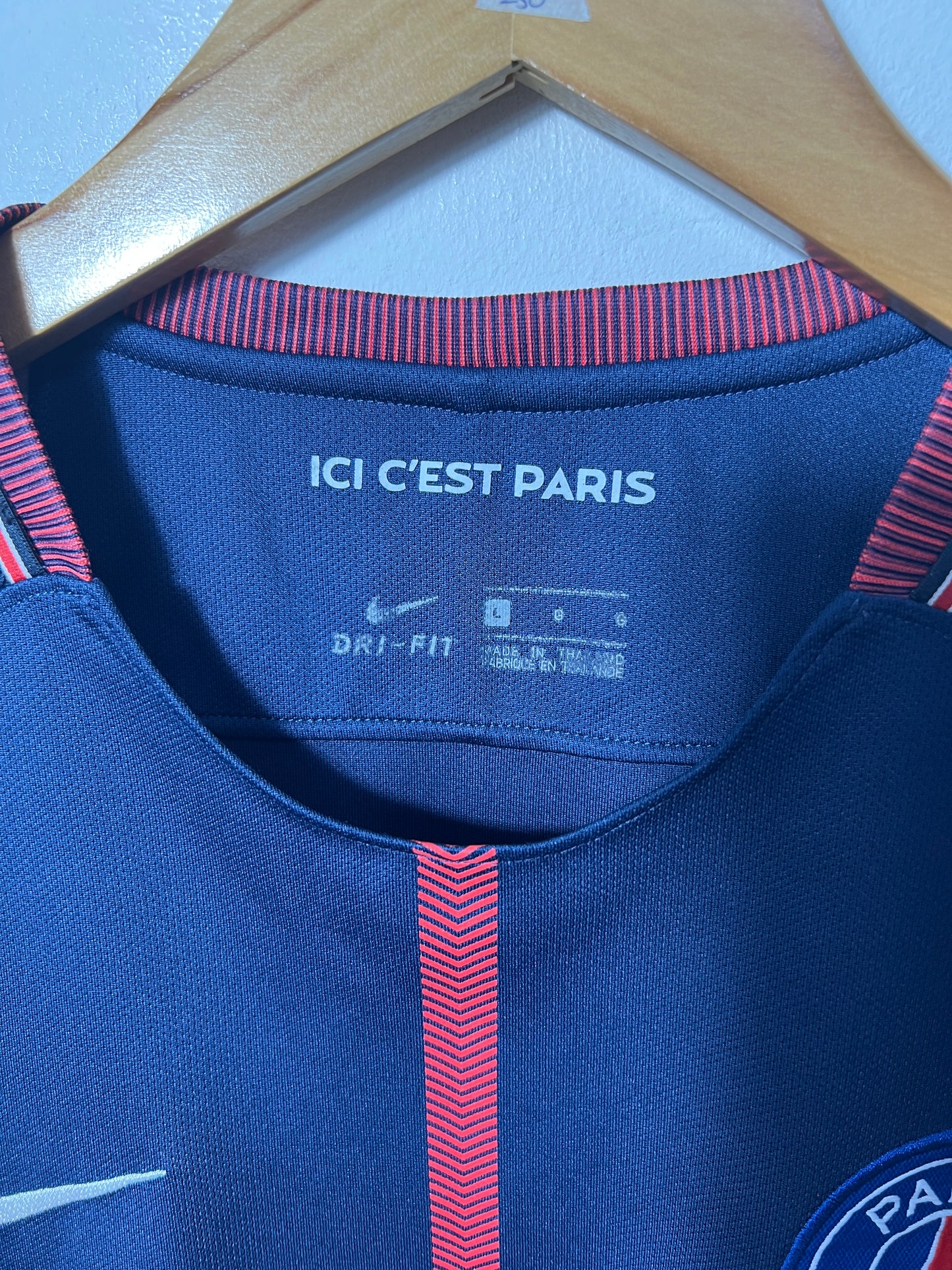 (L) PSG 2017-18 Home Shirt Neymar Jr. #10