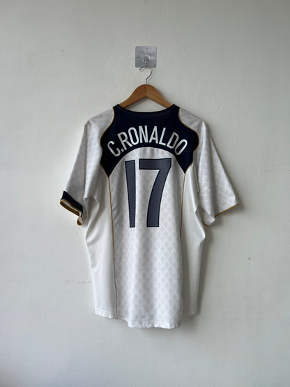 (L) Portugal 2004-06 Away Shirt C. Ronaldo #17