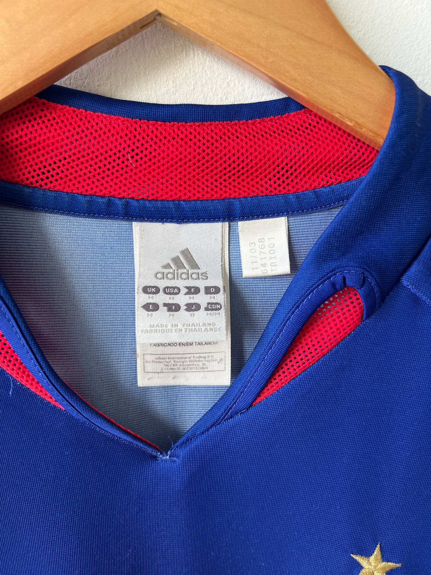 (M) France 2004-06 Home Shirt Zidane #10