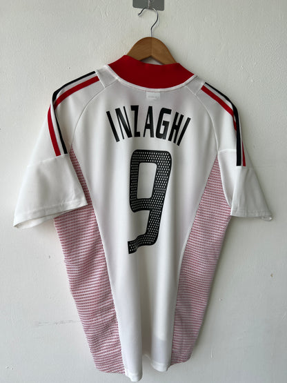 (M fits L) AC Milan 2002-03 Away Shirt Inzaghi #9
