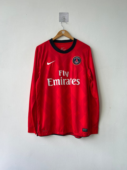 (L) PSG 2011-12 Third Long Sleeve Player Version Shirt