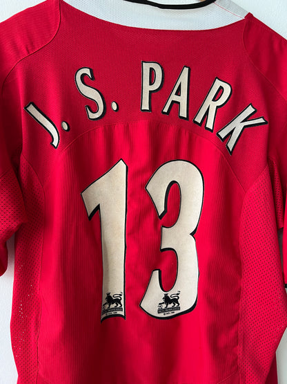 (L) Manchester United 2004-06 Home Shirt J. S. Park #13
