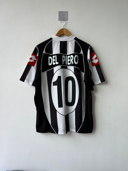 (L) Juventus 2002-03 Home Shirt Del Piero #10