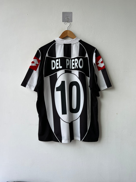 (L) Juventus 2002-03 Home Shirt Del Piero #10
