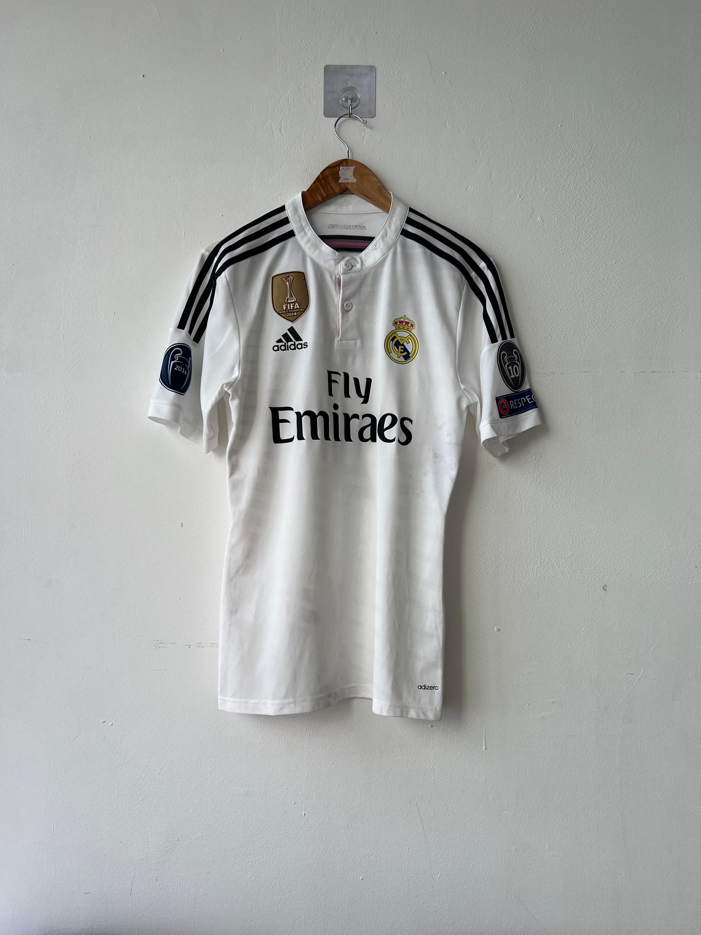 (M) Real Madrid 2014-15 Home Player Version Shirt Ronaldo #7