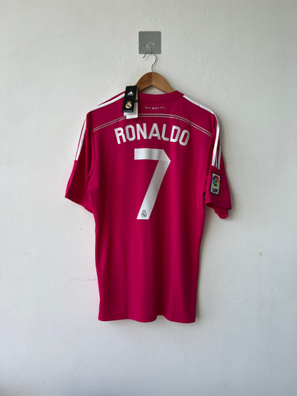 (L) Real Madrid 2014-15 Away Shirt Ronaldo #7 (NEW)
