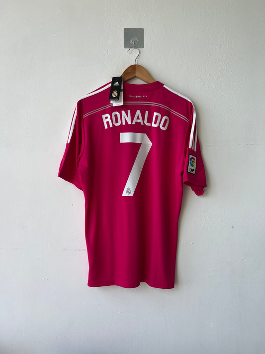 (L) Real Madrid 2014-15 Away Shirt Ronaldo #7 (NEW)