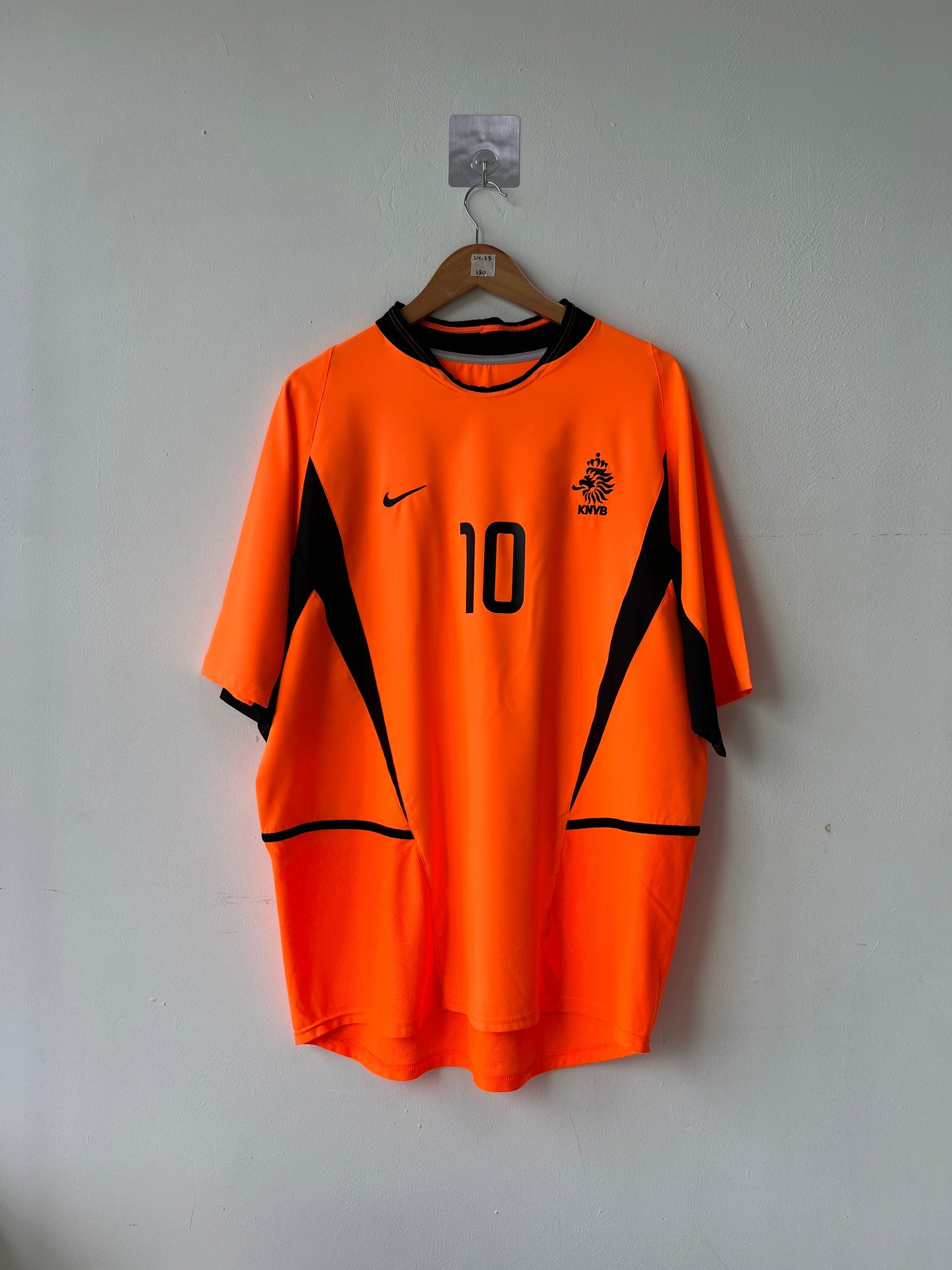 (XL) Holland 2002-04 Home Shirt Kluivert #10