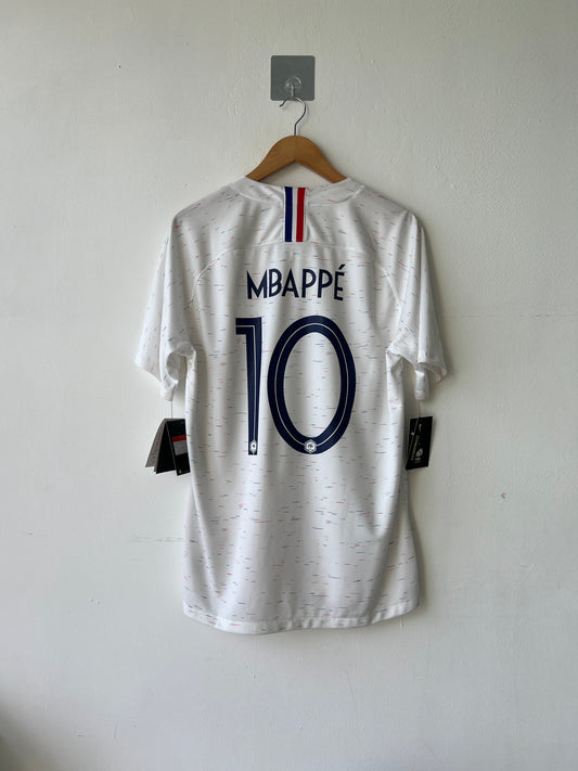 (L) France 2018 Away Shirt Mbappe #10 (NEW)