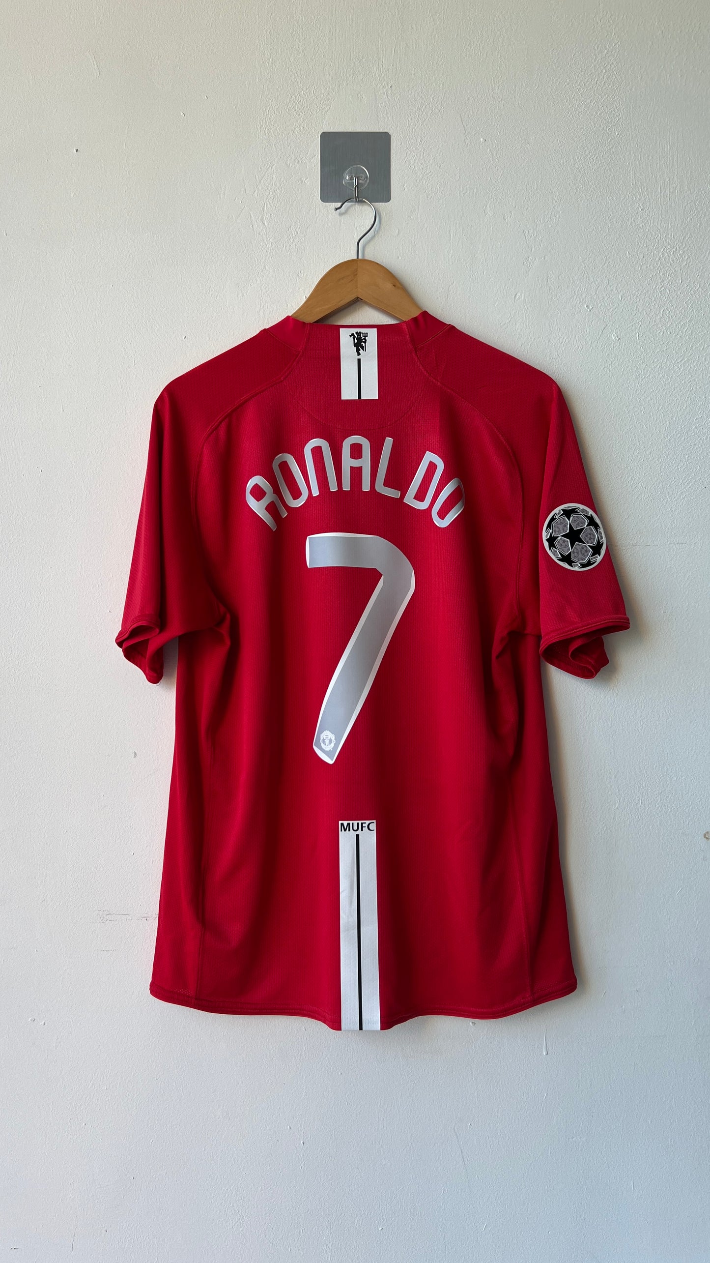 Manchester United 2007-09 Home Shirt Ronaldo #7 (L)