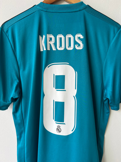 (M) Real Madrid 2017-18 Third Shirt Kroos #8 (NEW)
