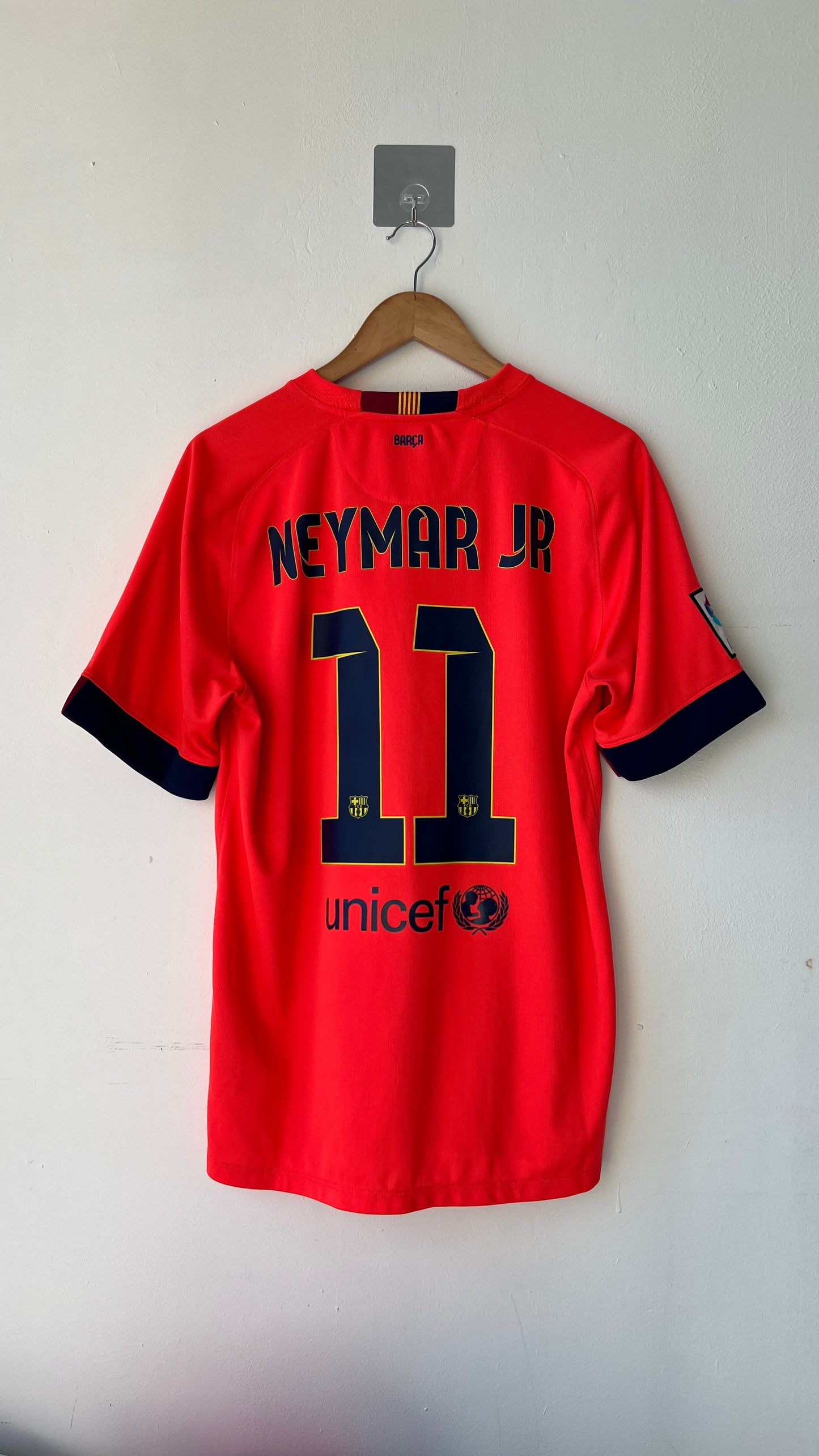 Barcelona 2014-15 Away Shirt Neymar JR. #11 (L)