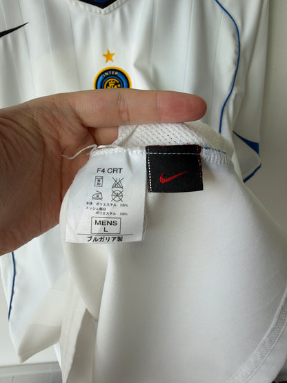 (L) Inter Milan 2004-05 Away Shirt Adriano #10