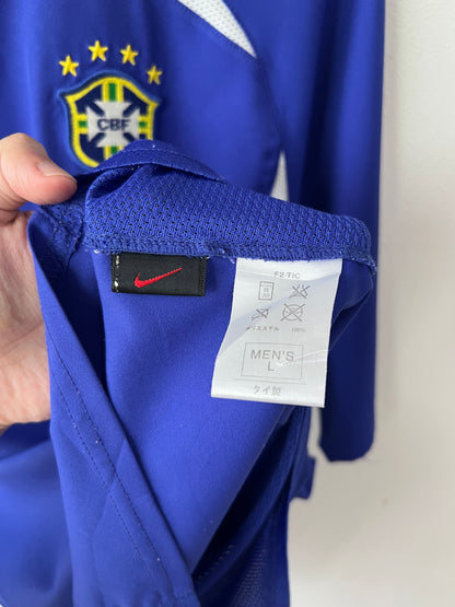 (L) Brazil 2002-04 Away Shirt Ronaldinho #11