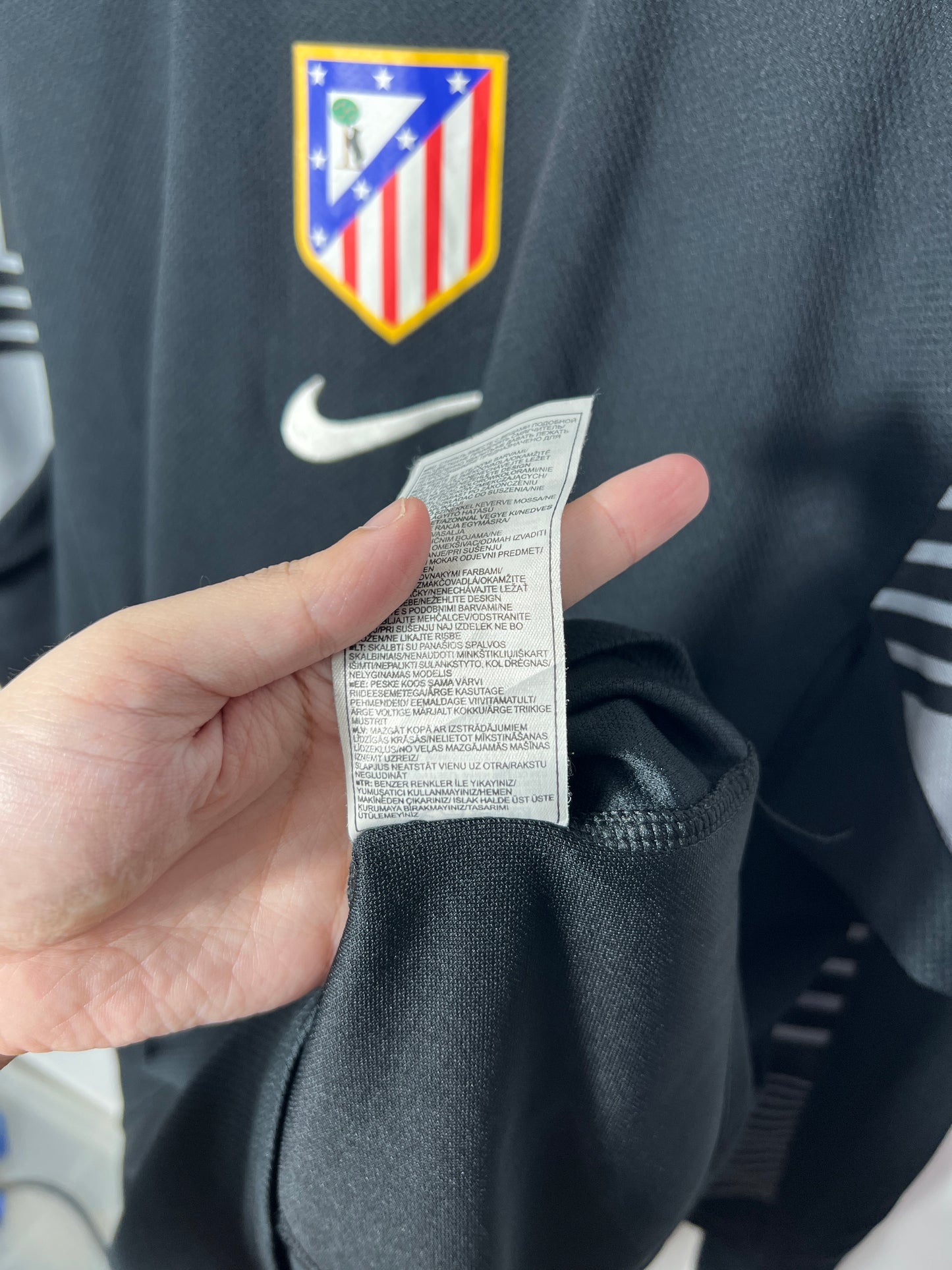 (L) Atletico Madrid 2004-06 Goalkeeper Player Version Shirt