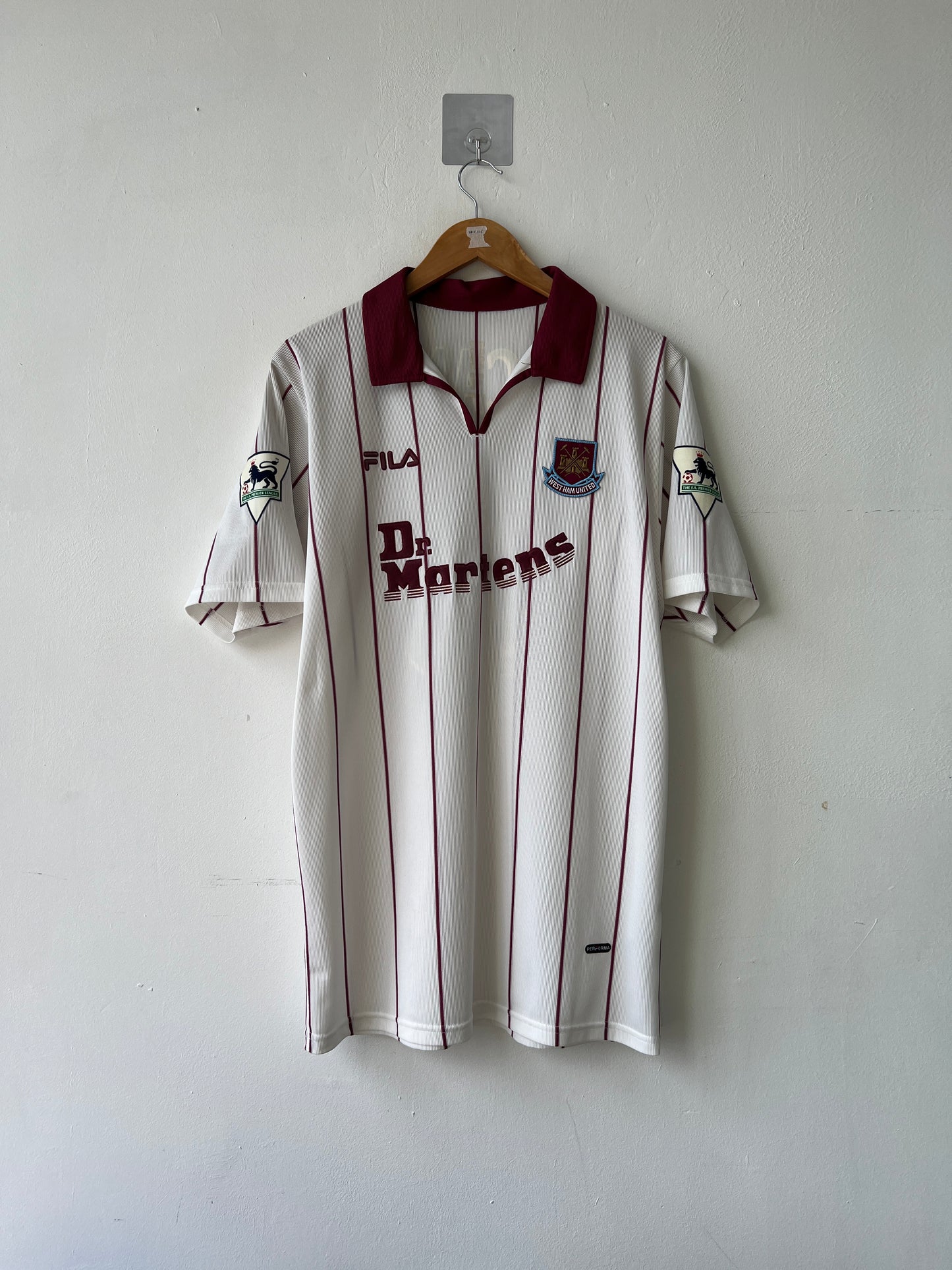 (M) West Ham 2002-03 Away Shirt Di Canio #10