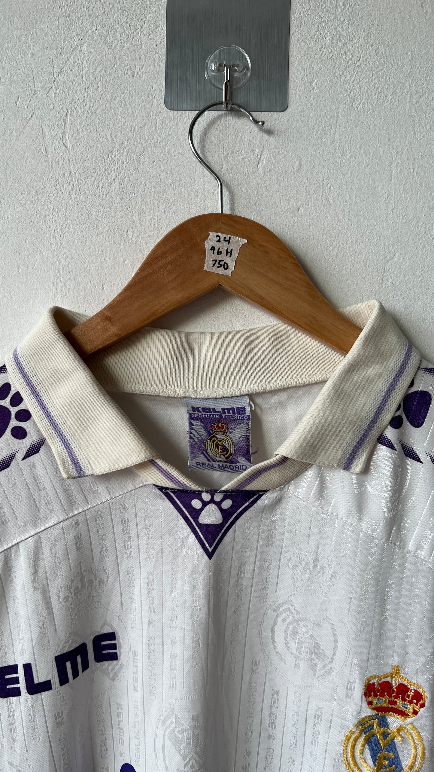 Real Madrid 1996-97 Home Shirt Seedorf #10 (L/XL)