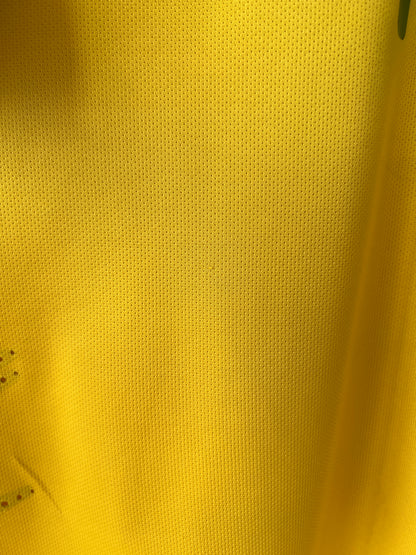 (L fits M) Brazil 2014-16 Player Issue Home Shirt Neymar Jr. #10