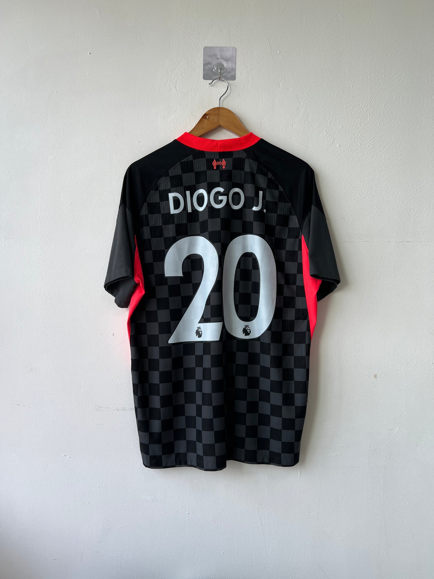 (XL) Liverpool 2020-21 Third Player Version Shirt Diogo Jota #20