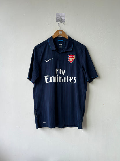 (L fits M) Arsenal 2009-10 Away Shirt Fabregas #4