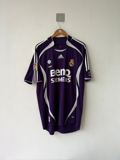 (XL) Real Madrid 2006-07 Third Shirt Beckham #23
