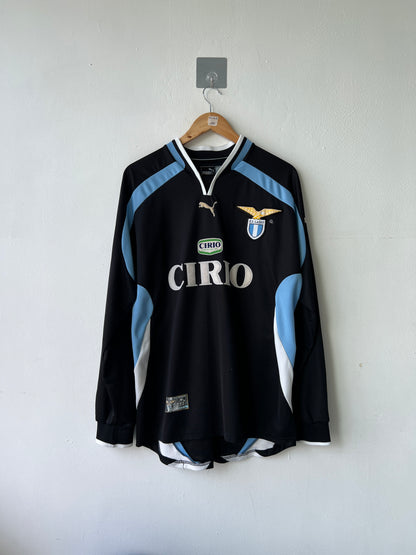 (L) Lazio 1999-00 Away Long Sleeve Shirt