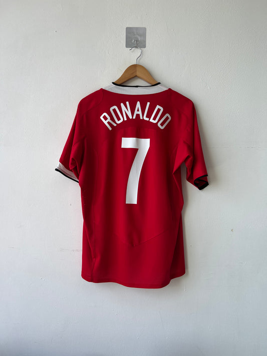 (L) Manchester United 2004-06 Home Shirt Ronaldo #7