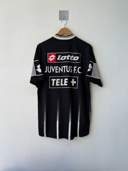 (L) Juventus 2000-01 Lotto Training Shirt