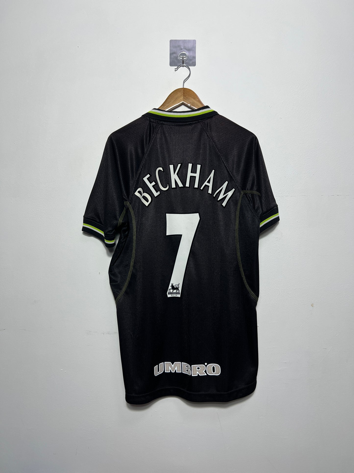(L) Manchester United 1998-99 Third Shirt Beckham #7