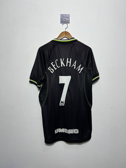 (L) Manchester United 1998-99 Third Shirt Beckham #7