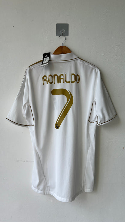 Real Madrid 2011-12 Home Shirt Ronaldo #7 (XL) (Brand New)