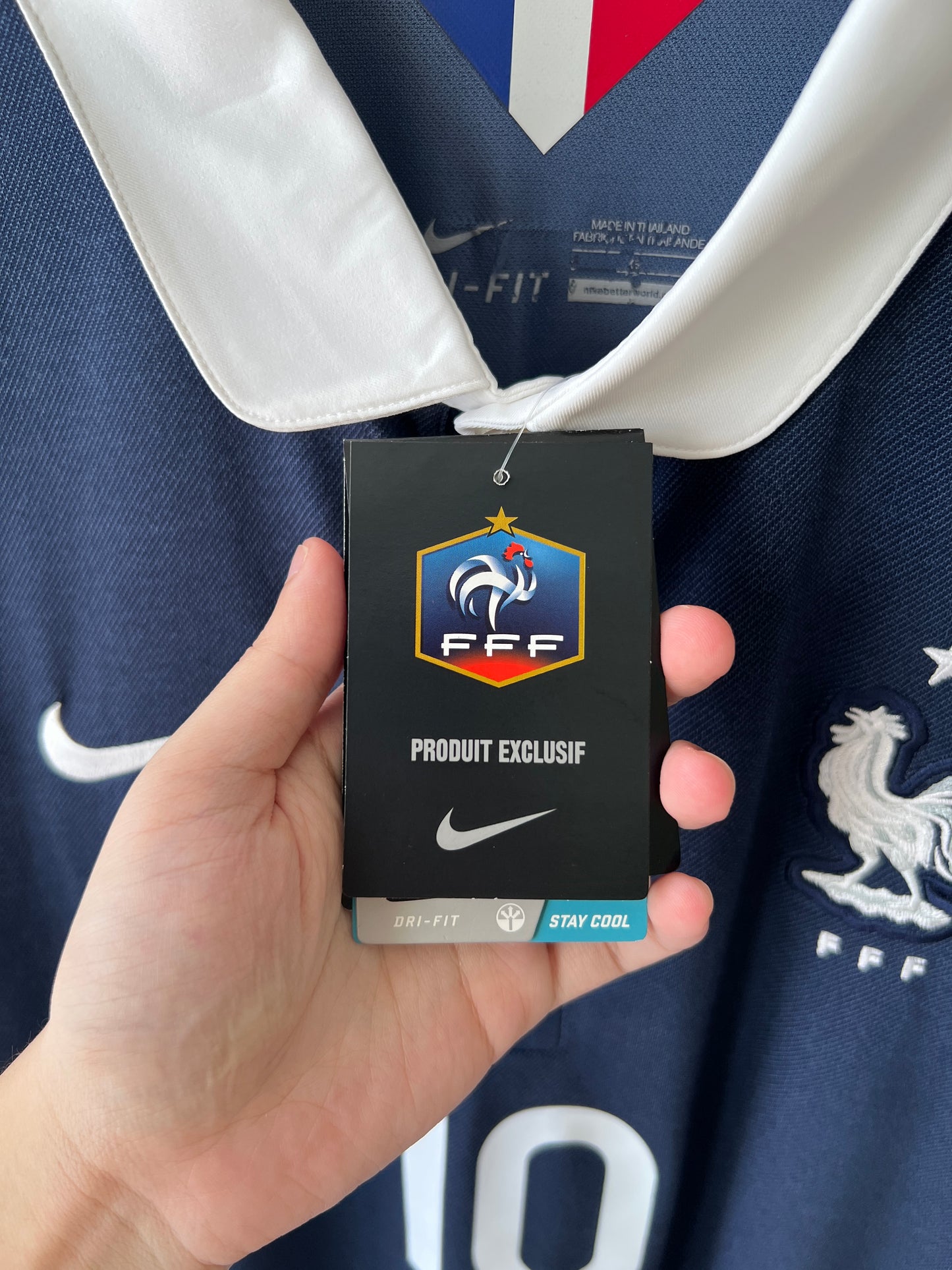 (L) France 2014-15 Home Shirt Benzema #10 (NEW)