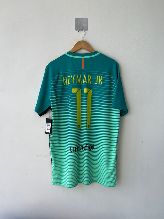 (XL) Barcelona 2016-17 Third Player Version Shirt Neymar Jr. #11 (NEW)