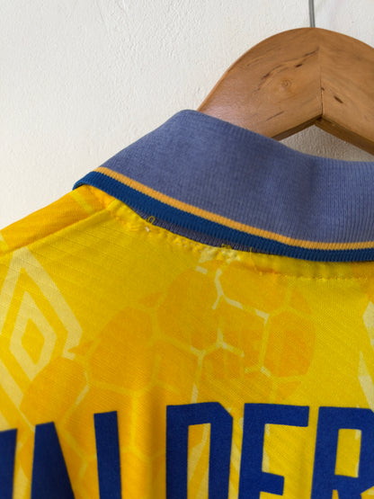 (L fits XL) Colombia 1994-95 Home Shirt Valderrama #10