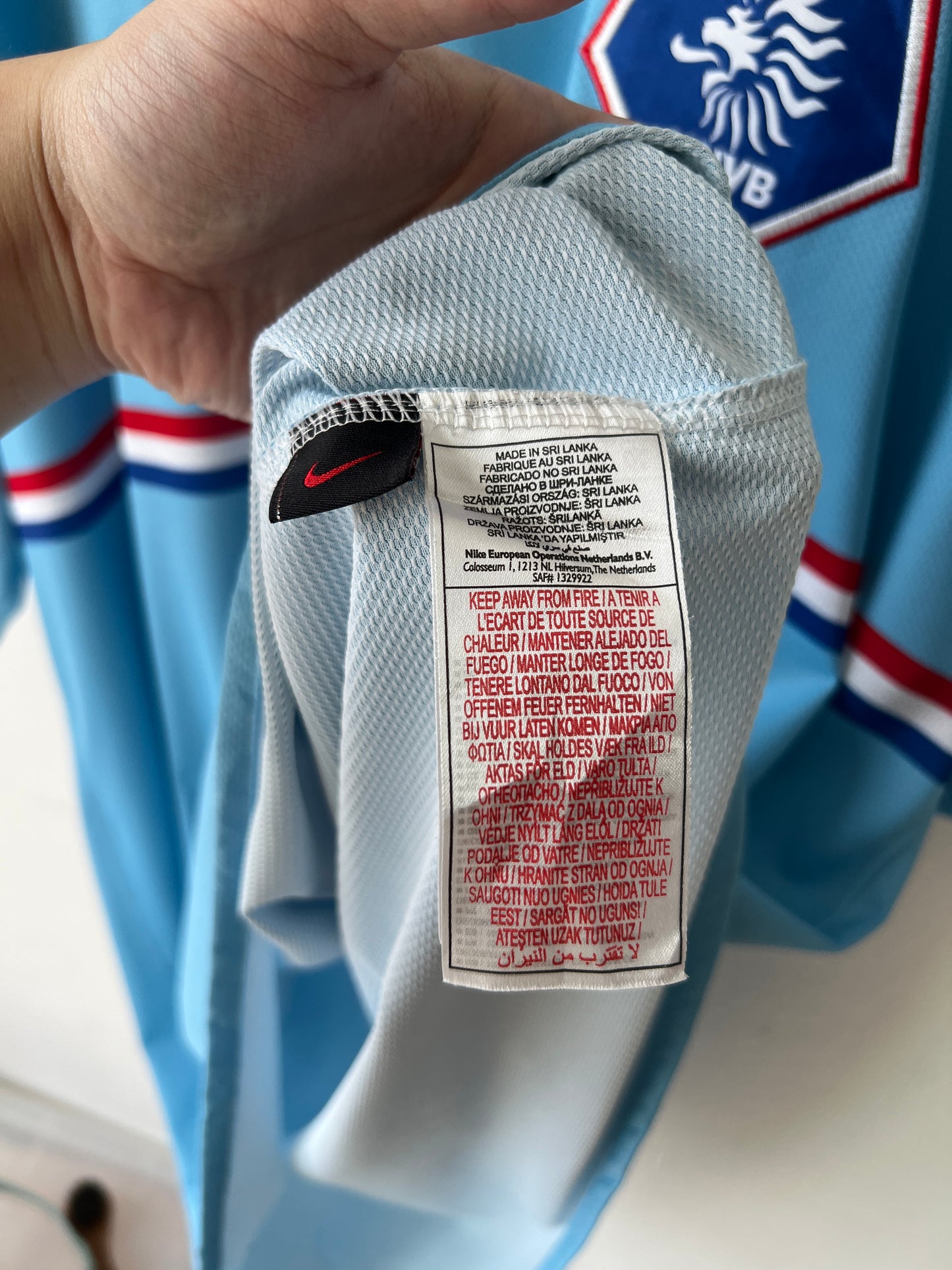 (XXL) Holland 2008-10 Away Shirt v. Persie #7