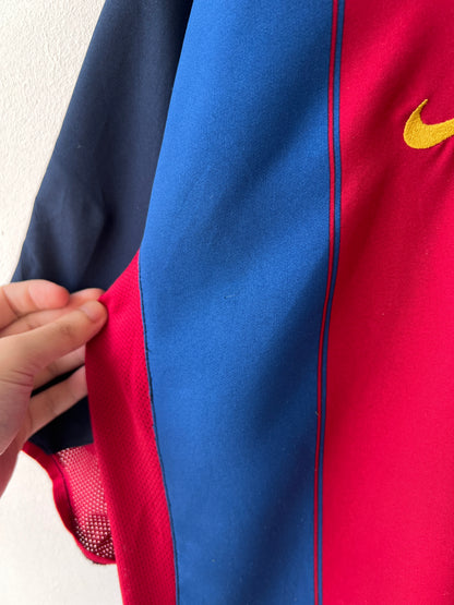 (L) Barcelona 2003-04 Home Shirt Ronaldinho #10