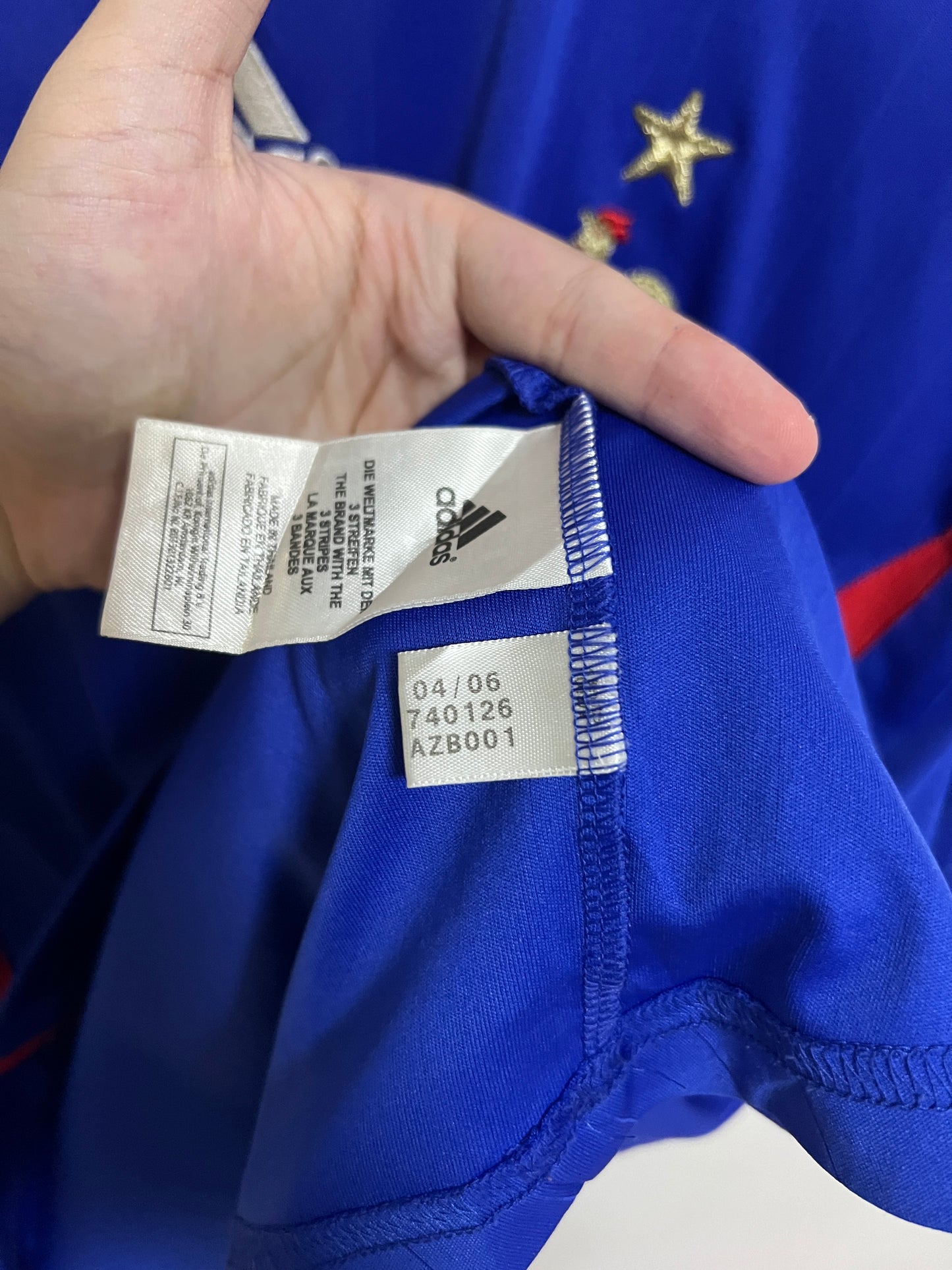 (XL) France 2006-07 Home Shirt Zidane #10