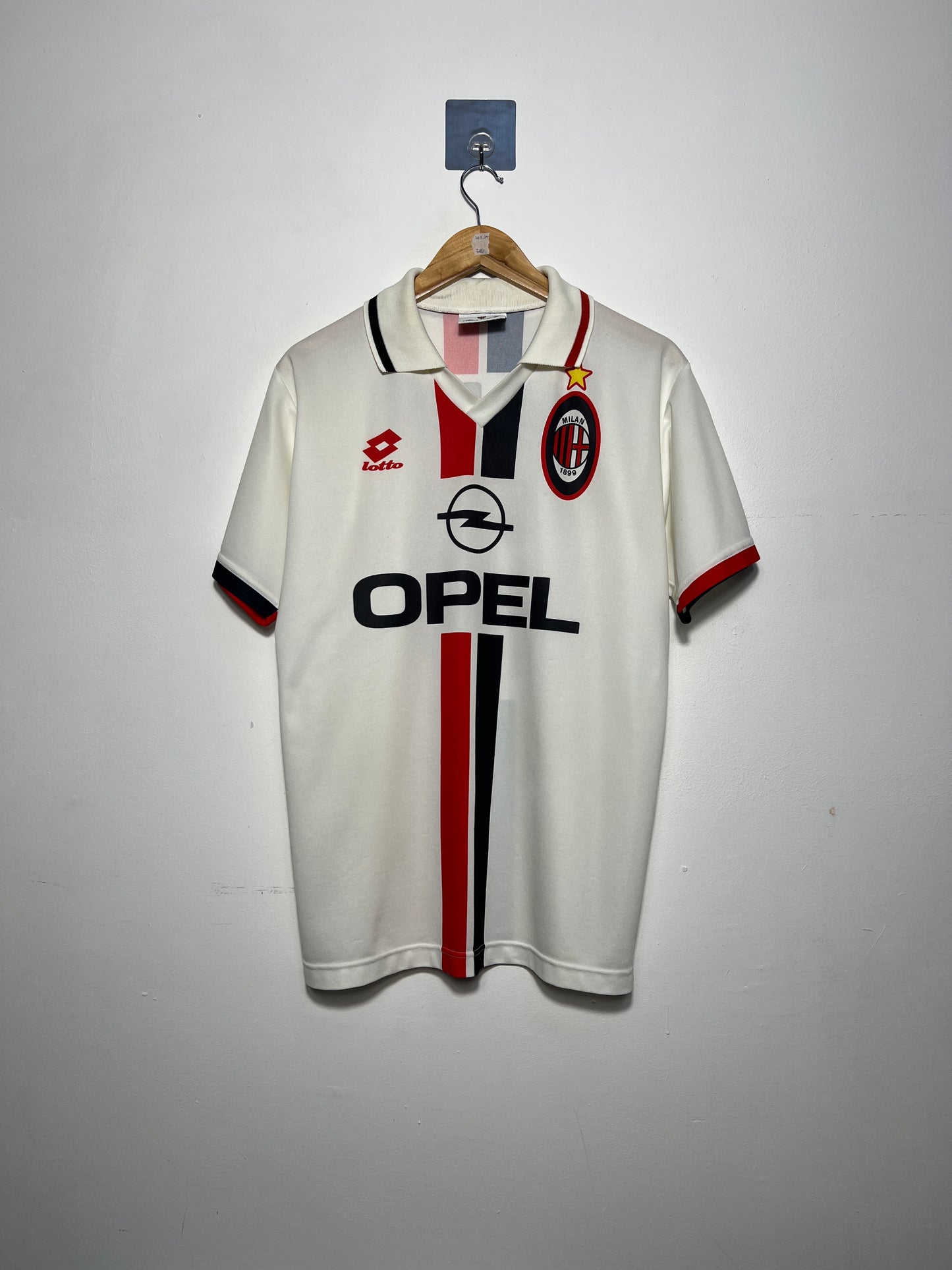 (M) AC Milan 1995-96 Away Shirt Maldini #3