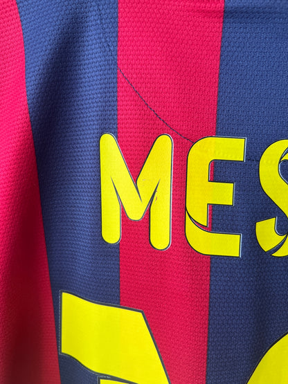 (L) Barcelona 2013-14 Home Shirt Messi #10