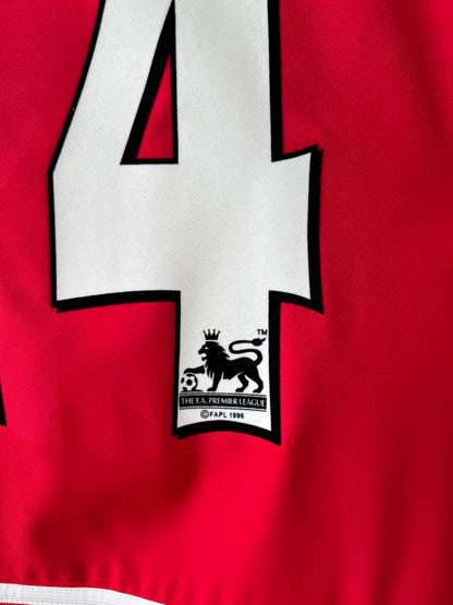 (L) Arsenal 2002-04 Home Long Sleeve Shirt Henry #14